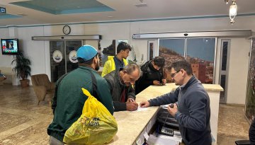 Tahliye Edilen Vatandaşlar Kamu Misafirhanelerine Yerleştiriliyor