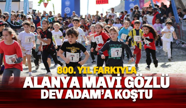 Alanya Mavi Gözlü Dev Adama'a hasretle koştu