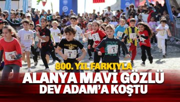 Alanya Mavi Gözlü Dev Adama'a hasretle koştu