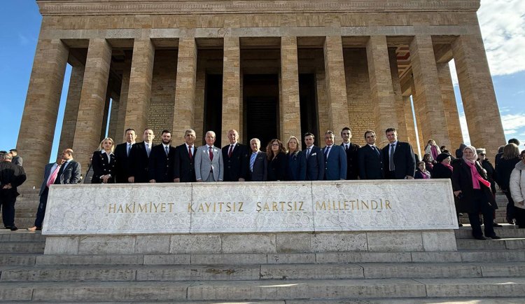 CHP Alanya İlçe Yönetimi’nden Anıtkabir’e Anlamlı Ziyaret