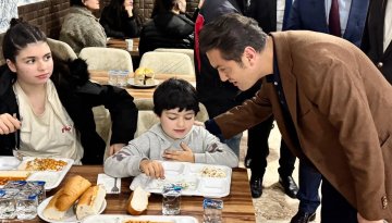 Kaymakam Öztürk'ten afetzedelere ziyaret