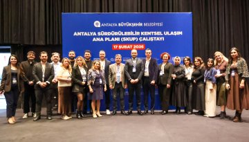 Antalya Ulaşım Ana Planı’nın 2. Teknik Çalıştay’ı gerçekleştirildi