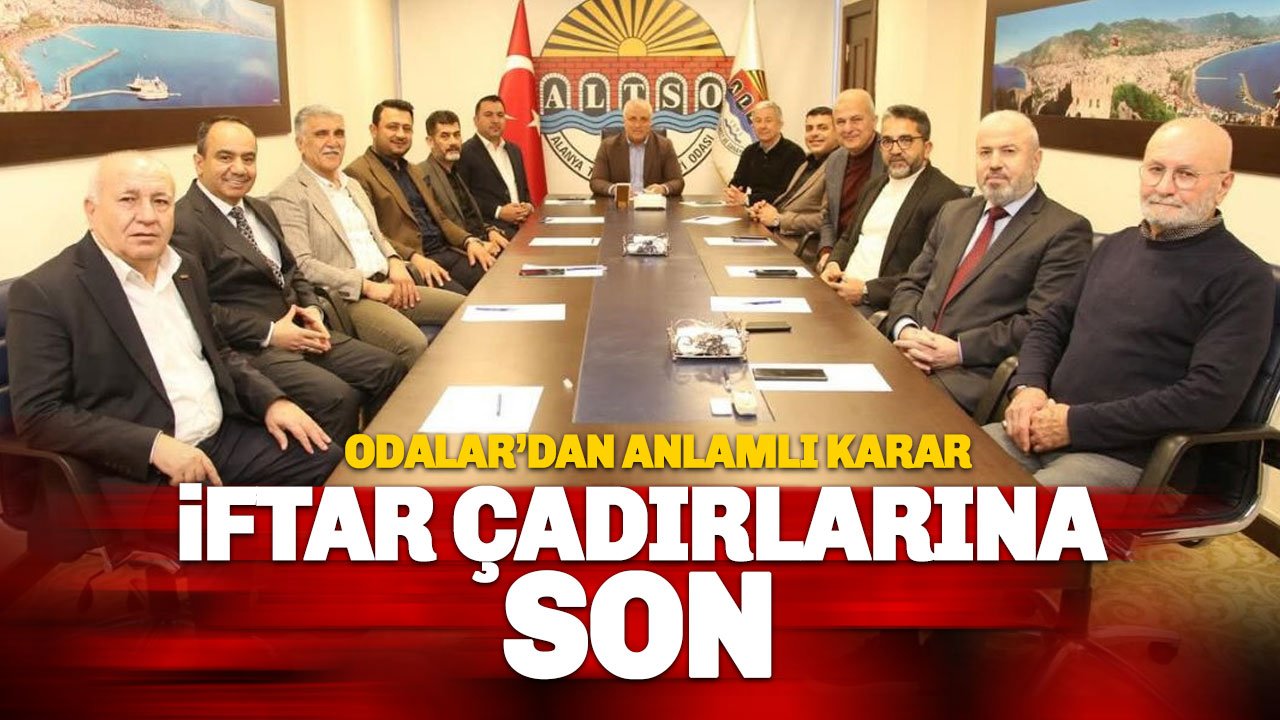 Alanya'da Alkışlanacak Karar: Odaların İftar Bütçeleri Öğrencilere Umut Olacak