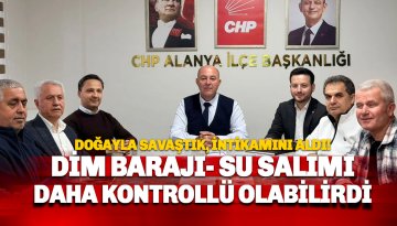 Kandemir'den Dim Barajı tepkisi: Daha Kontrollü Olabilirdi