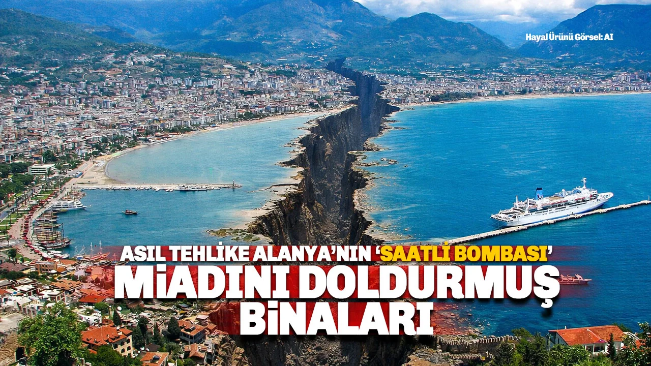 Alanya'nın saatli bombası: 6.5'lik deprem riski ve ykılmaya yüz tutmuş binalar