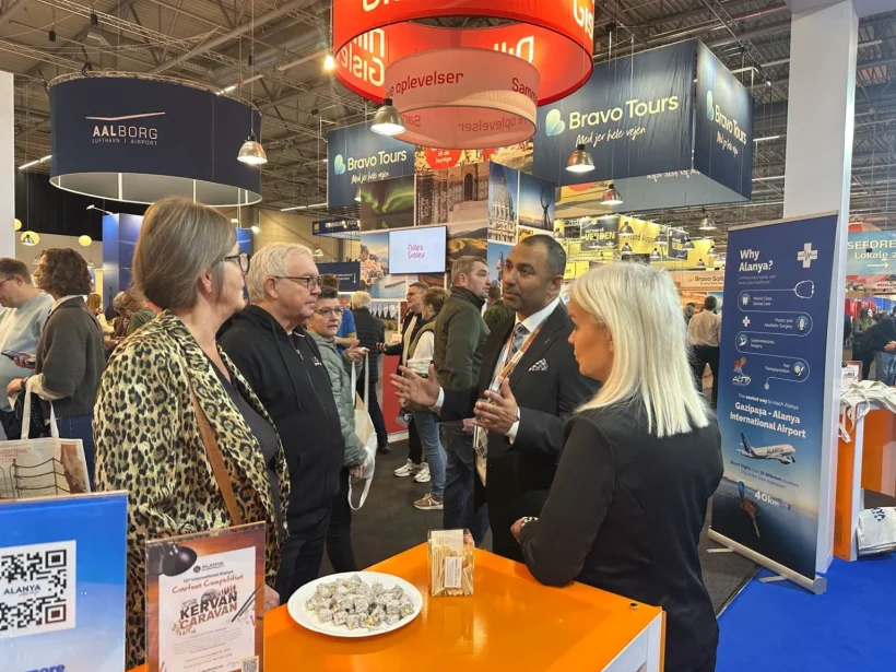 Alanya, Danimarka’daki Turizm Fuarında Tek Destinasyon Olarak Öne Çıktı