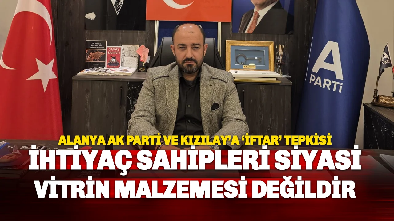Anahtar Parti’den Kızılay'a zamanlama tepkisi: Kızlılay AK Parti'nin arka bahçesi mi?