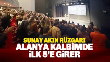 Sunay Akın’dan Alanya’da Unutulmaz Gösteri: Yerel Basınınıza Sahip Çıkın
