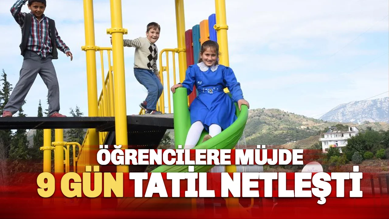 Alanya'da Öğrencilere Büyük Müjde: Ara Tatil ve Bayram Birleşti, 9 Gün Tatil Kesinleşti!