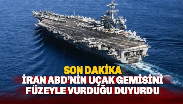 İran'dan ABD'ye Ağır Darbe İddiası: USS Abraham Lincoln Uçak Gemisini Vurduk!