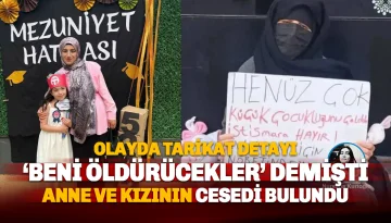 Beni Öldürüp İntihar Süsü Verecekler' Demişti: Anne ve 8 Yaşındaki Kızı Denizde Ölü Bulundu!