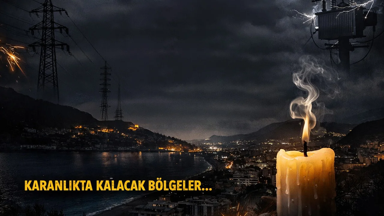 Alanya’da 7 saatlik planlı elektrik kesintisi