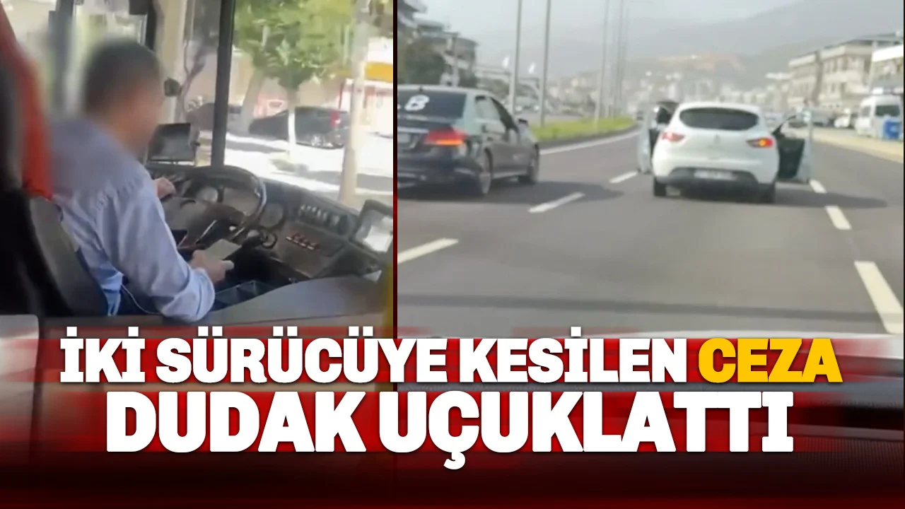 Alanya’da Trafik Kurallarını İhlal Eden Sürücülere Ceza Yağdı