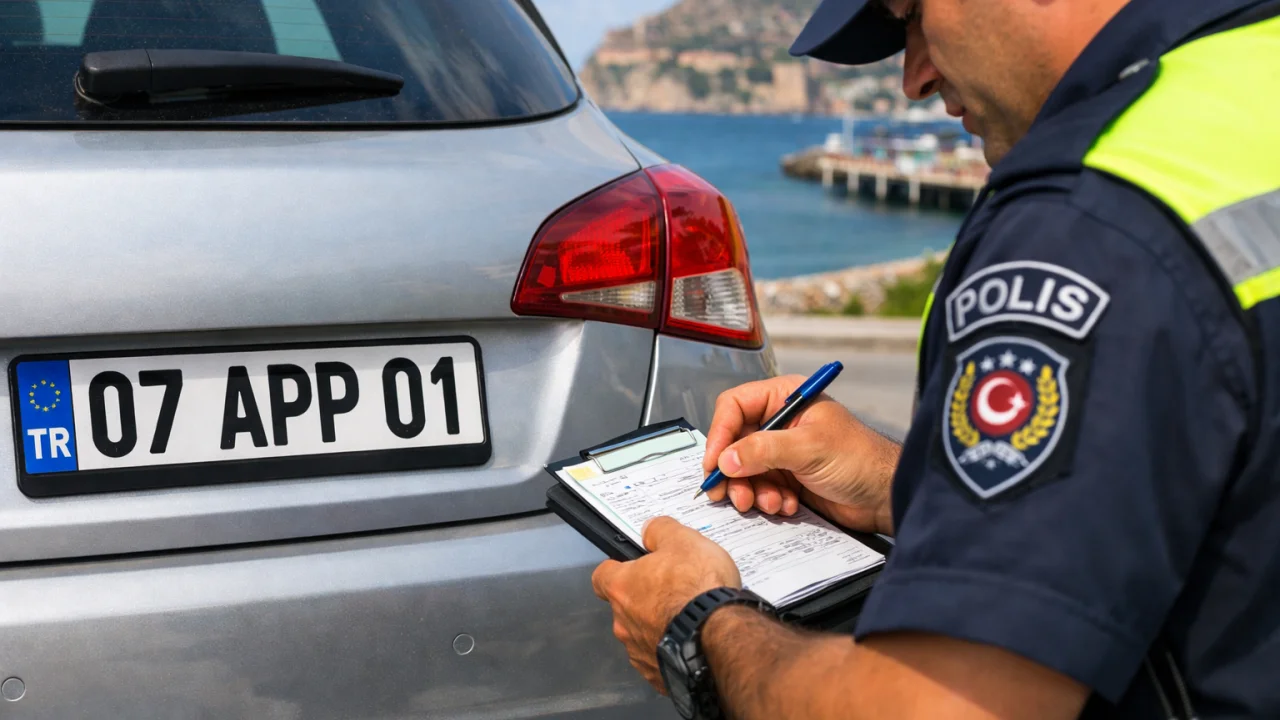 Sürücülere 'APP Plaka' Uyarısı: 140 Bin TL Ceza ve Hapis Riski!