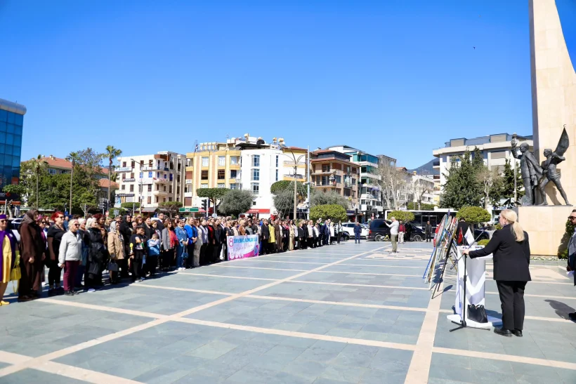 Alanya’da 8 Mart Ruhu: Kadın Varsa Adalet Vardır