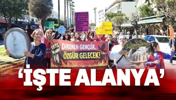 Alanya'da 8 Mart Ruhu: Sokaklarda Dayanışma Var 💜