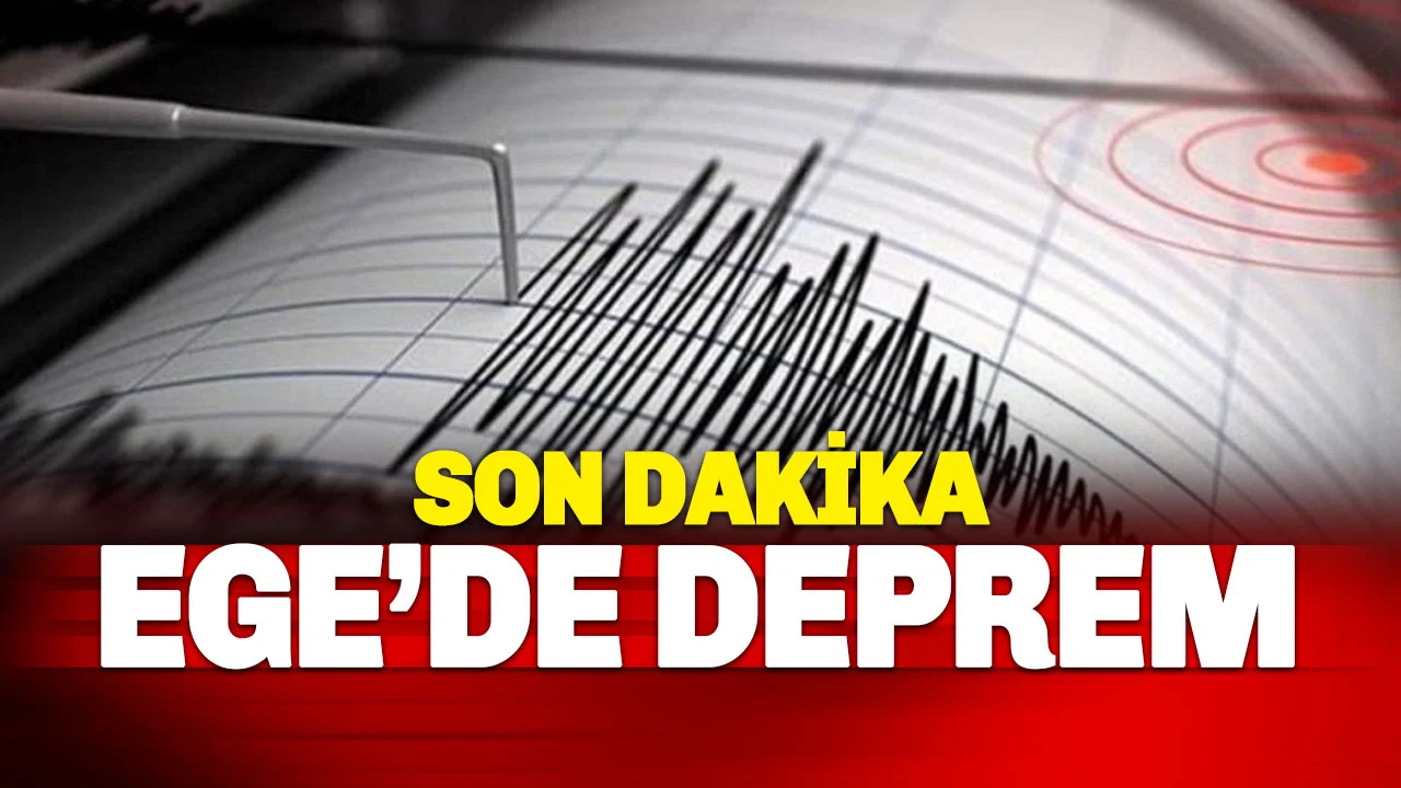 Son dakika: Denizli'de korkutan deprem: Ege sallandı!