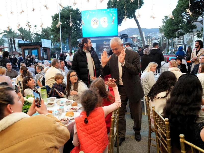 Alanya&rsquo;da yerleşik yabancılar iftar sofrasında buluştu