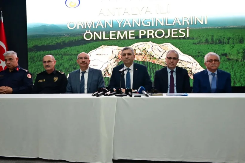 Antalya&rsquo;da Orman Yangınlarını &Ouml;nleme Projesi Tanıtıldı