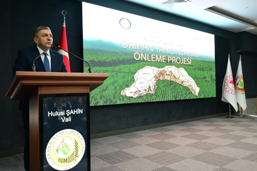Antalya&rsquo;da Orman Yangınlarını &Ouml;nleme Projesi Tanıtıldı