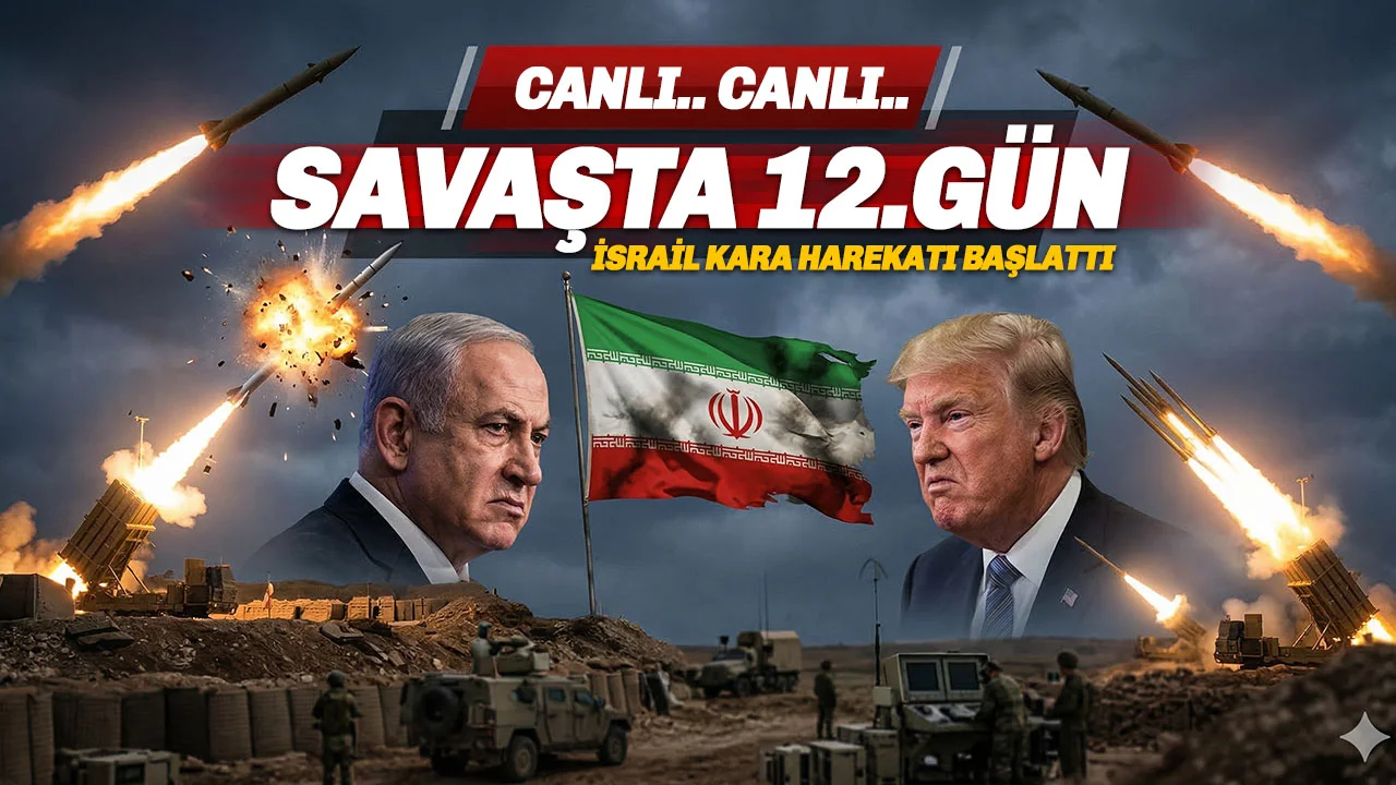 İran-ABD/İsrail Savaşı 12. Gününde: Trump: İran'da Hedef Kalmadı