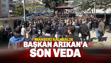 Alanya Tek Yürek Oldu: Alper Arıkan Mahşeri Kalabalıkla Uğurlandı