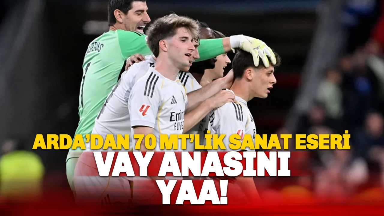 Arda Güler'den Tarihi Şov: 70 Metreden Puskas'lık Gol!