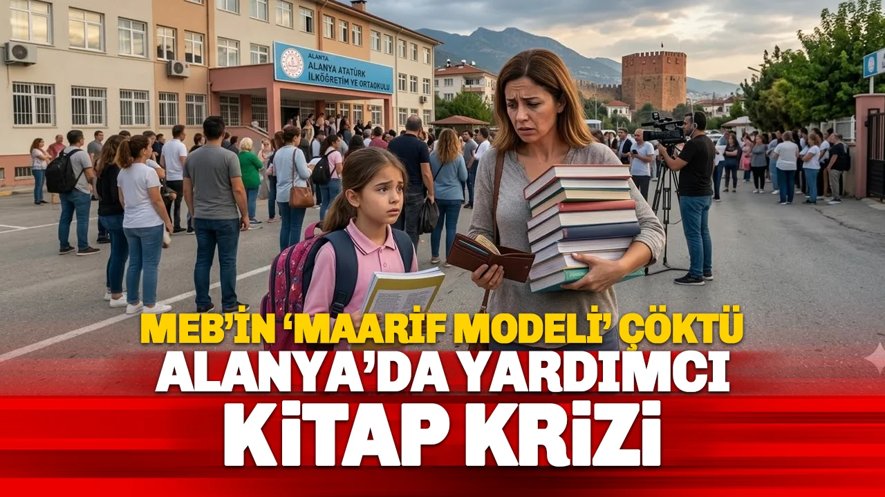 Eğitimde 'Maarif Modeli' Çıkmazı: Alanya'da Yardımcı Kitap Krizi