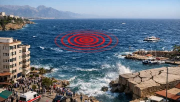 Akdeniz’de Korkutan Sarsıntı: 4.8 Büyüklüğünde Deprem!