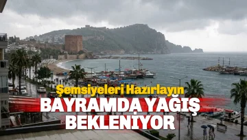 Alanya'da Bayramda Şemsiyeleri Hazırlayın: Türkiye Genelinde Sağanak Kapıda! 🌧️