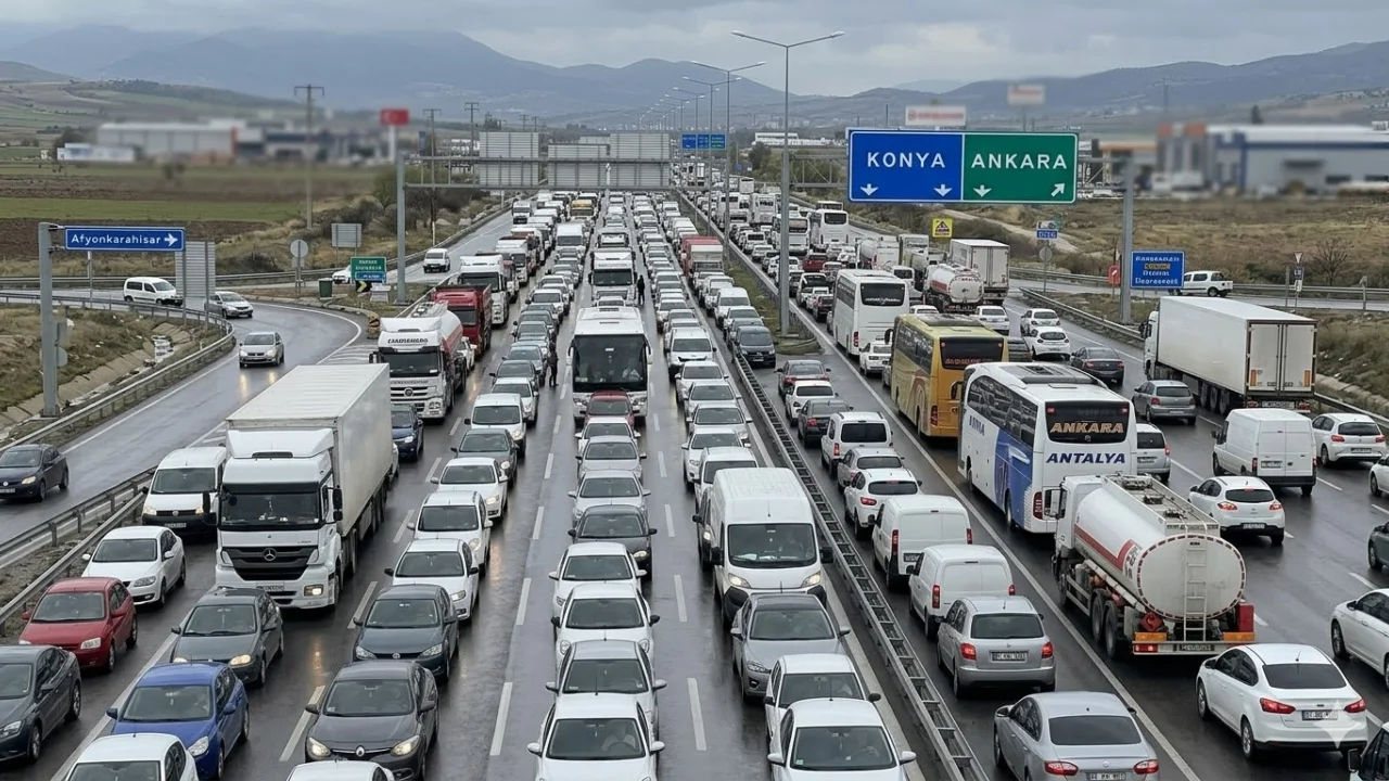 🚗 Bayram Göçü Başladı: Kavşak Noktalarında Trafik Durma Noktasında!