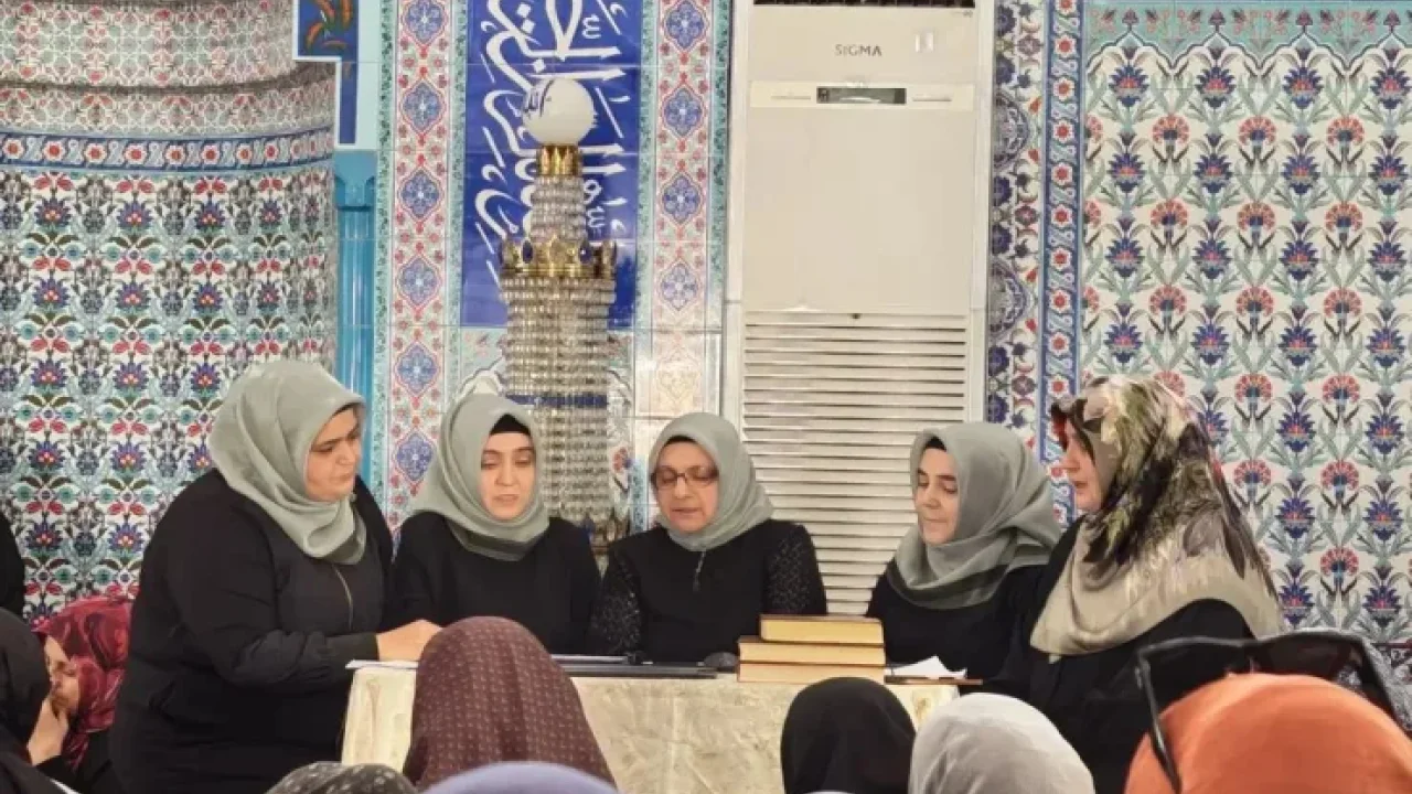 Alanya Hacı Memişler Cami’de hanımlara özel program