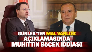 Adalet Bakanı Gürlek'in mal varlığı açıklamasında 'Muhittin Böcek' iddiası