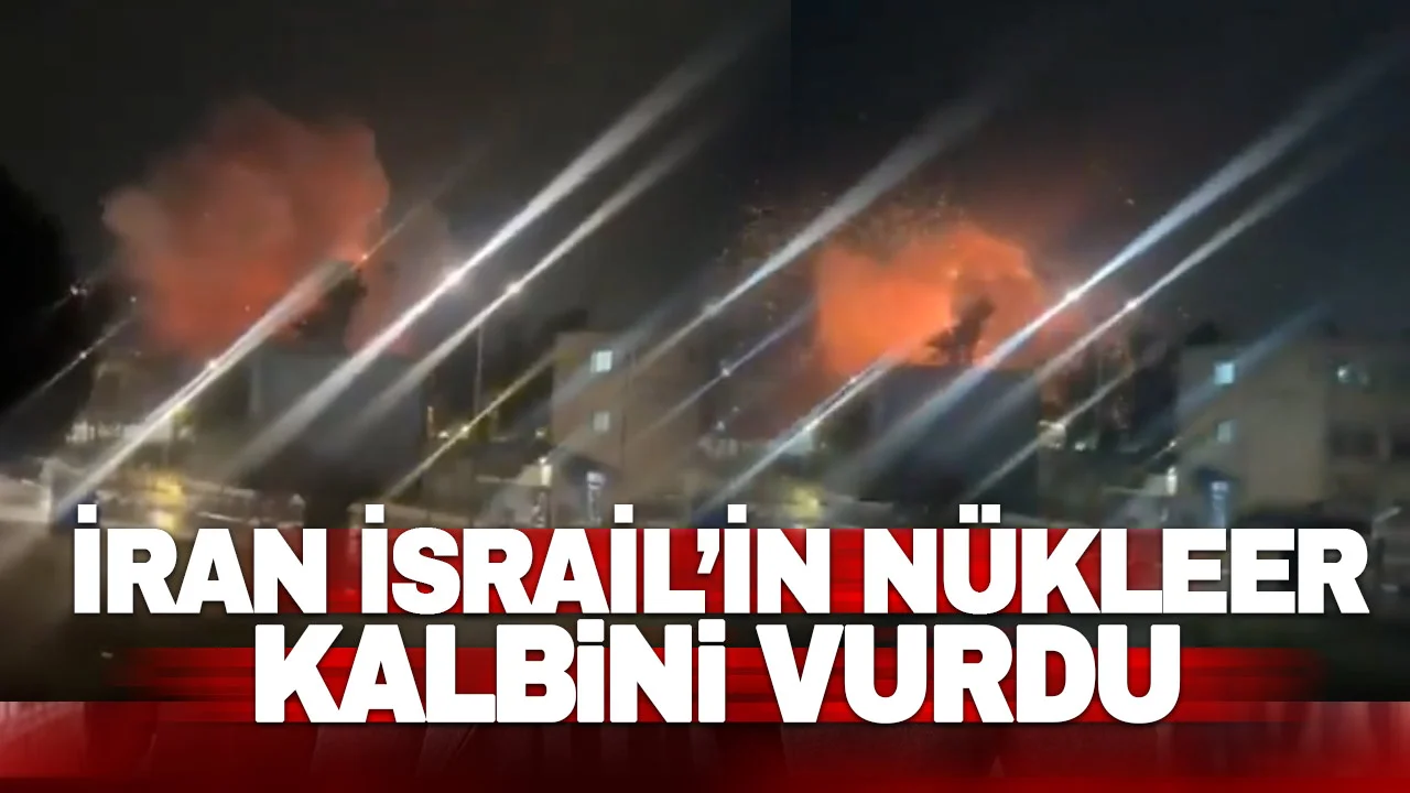 İsrail'in nükleer kalbi Dimona vuruldu! Binalar çöktü, çok sayıda yaralı var
