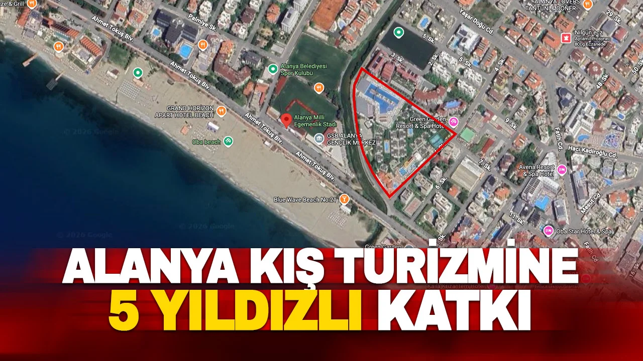Alanya'ya 2.2 Milyar TL'lik 5 Yıldızlı Dev Otel Yatırımı