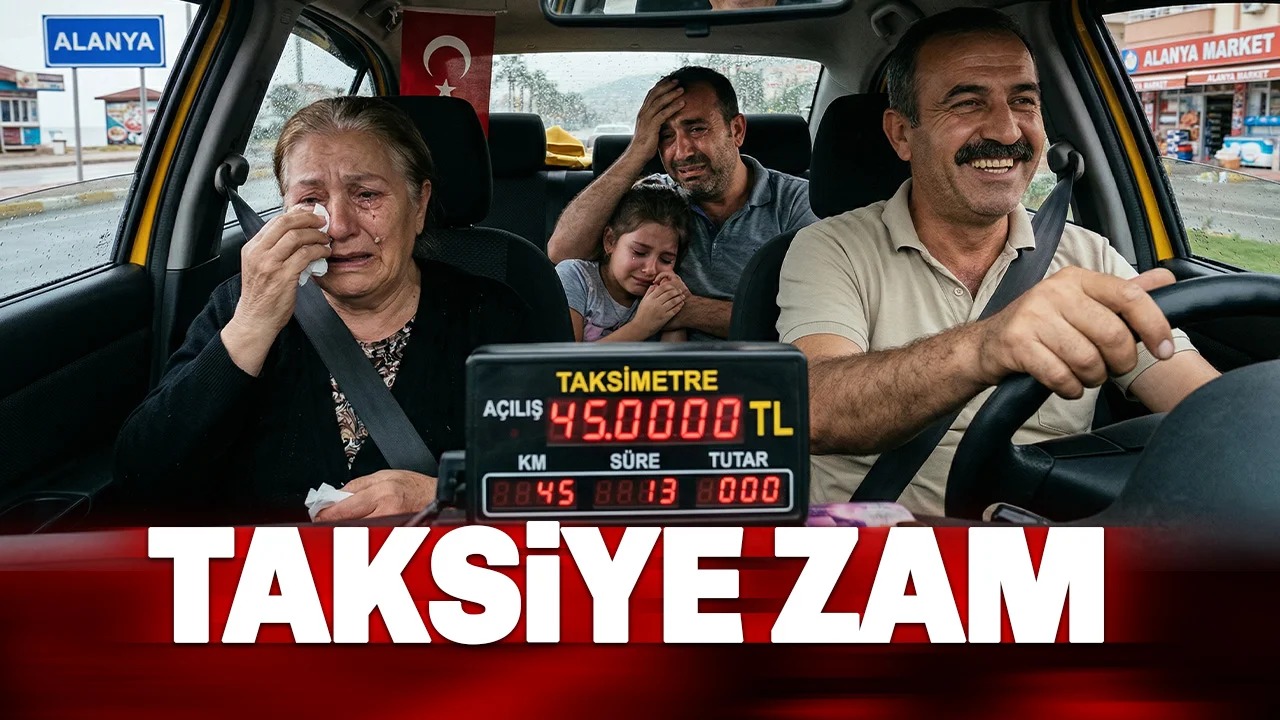 Alanya’da Taksimetreye 'Savaş' zammı: Kısa Mesafe 250 TL Oldu!