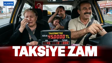 Alanya’da Taksimetreye 'Savaş' zammı: Kısa Mesafe 250 TL Oldu!