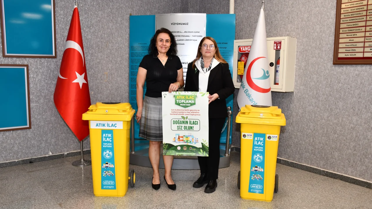 Alanya'da çevre seferberliği sürüyor: Atık ilaçlar artık doğaya karışmayacak