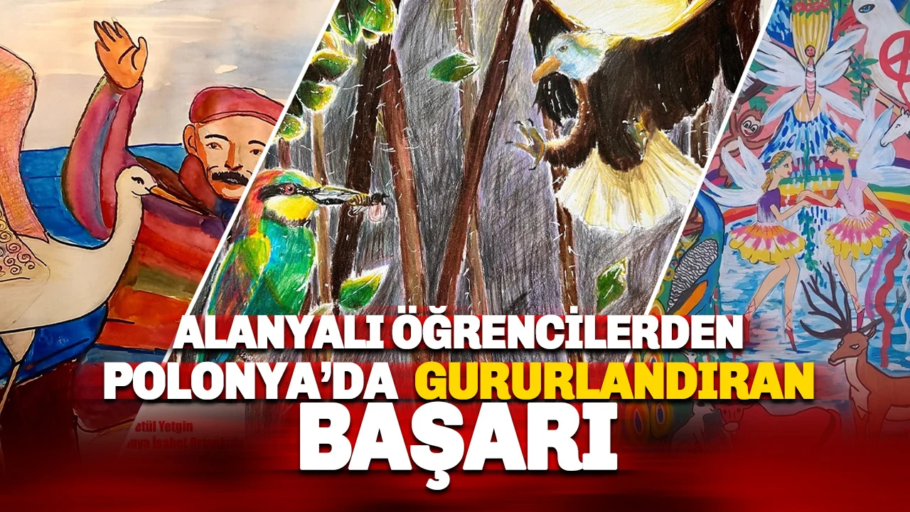 Alanya'nın Genç Yeteneklerinden Polonya'da Büyük Başarı: 3 Öğrencimiz Dereceyle Döndü
