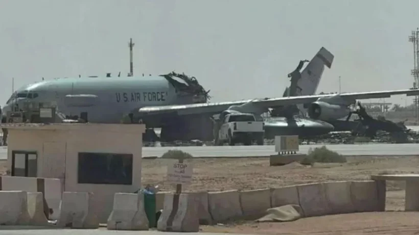 İran'ın Vurduğu ABD Uçaklarının Enkaz Görüntüleri Ortaya Çıktı!