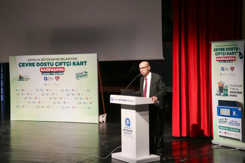 Gazipaşa&rsquo;da '&Ccedil;evre Dostu &Ccedil;ift&ccedil;i Kart Projesi' Tanıtıldı