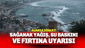 Turuncu Alarm: Ani Sel Su baskını ve Fırtına Uyarısı Geldi