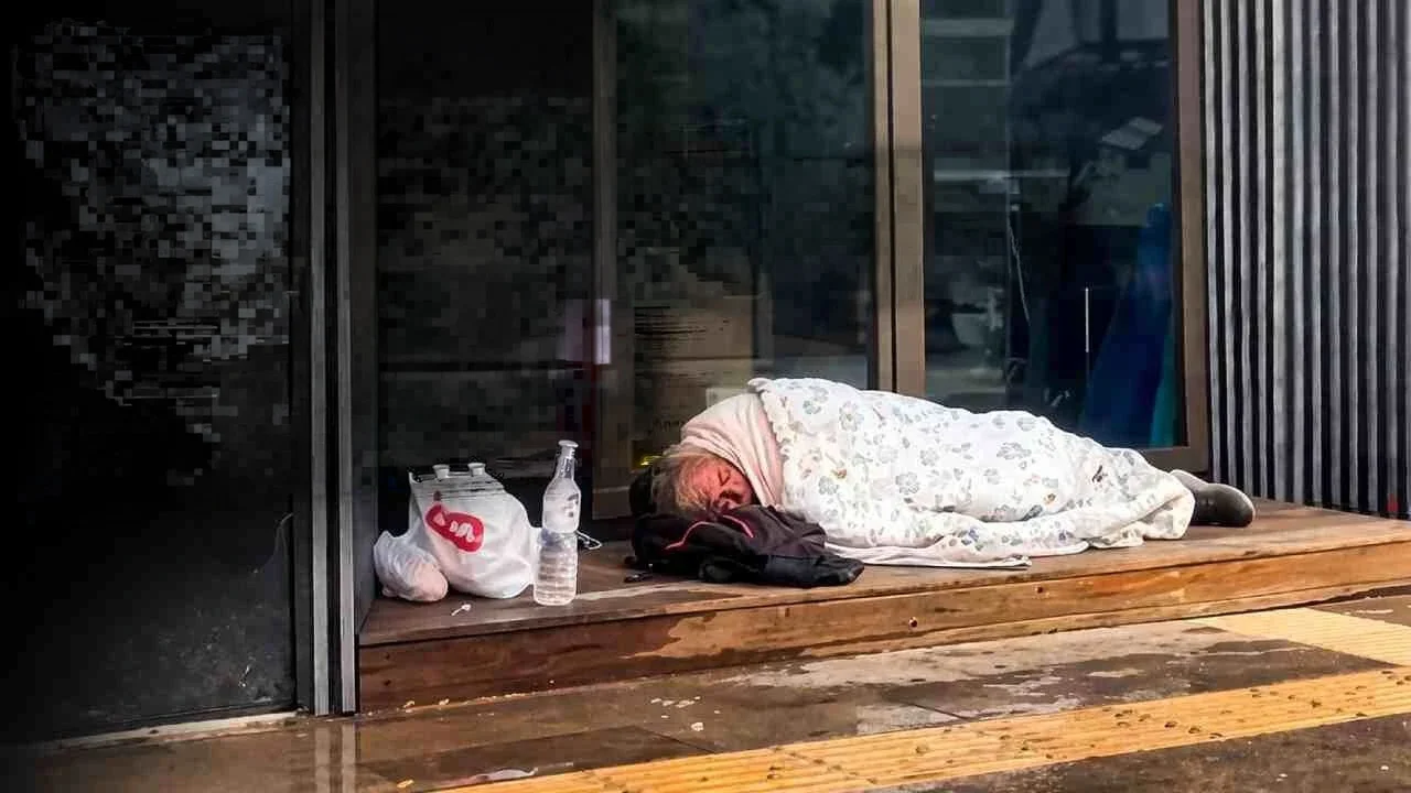 Hacet Kavşağı'nda yürek burkan manzara