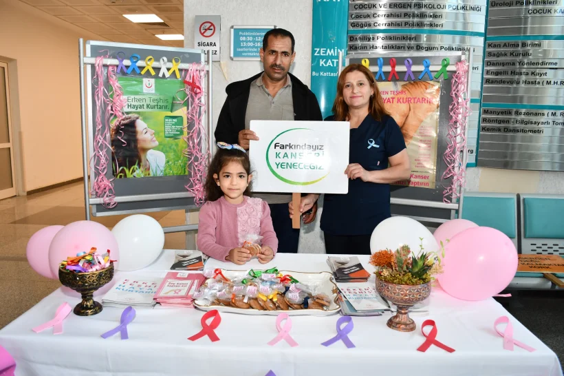 Alanya EAH'sinde Kanser farkındalığı için stant açıldı