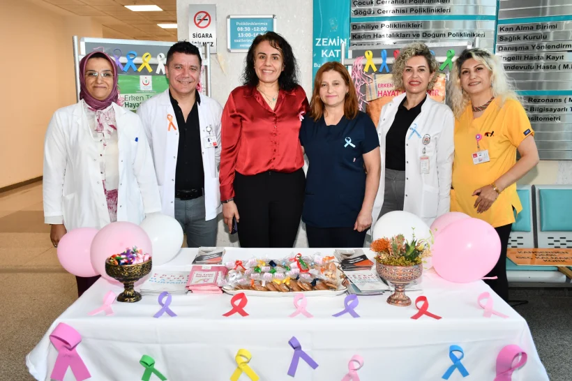 Alanya EAH'sinde Kanser farkındalığı için stant açıldı