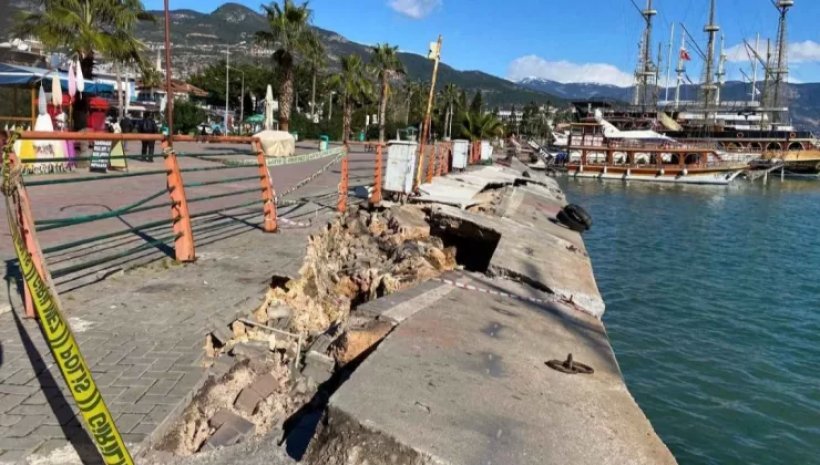 Alanya İskelesi sahipsiz bırakılmaz; Can güvenliği tehlikesi var