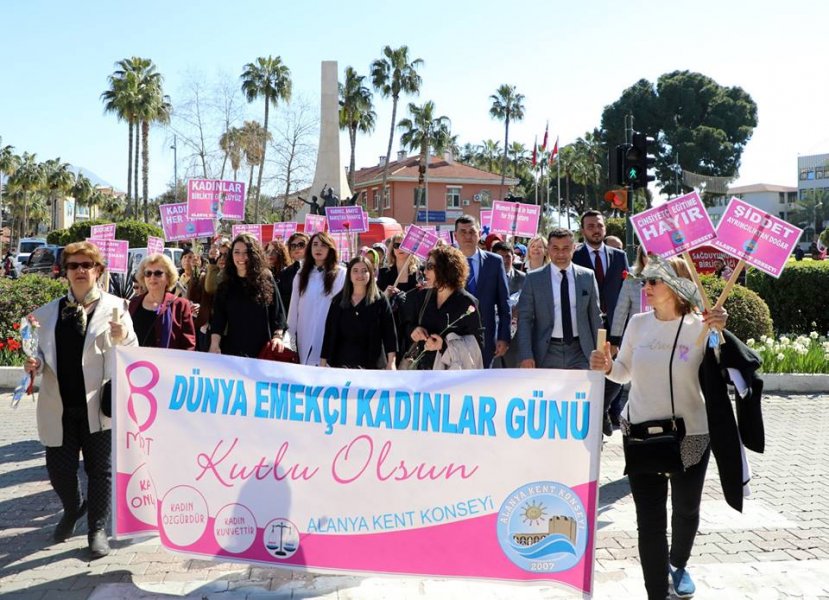 Adem Murat Yücel bugün neler yaptı?  Fotoğraflarla Cumhur İttifakı Alanya 8 Mart