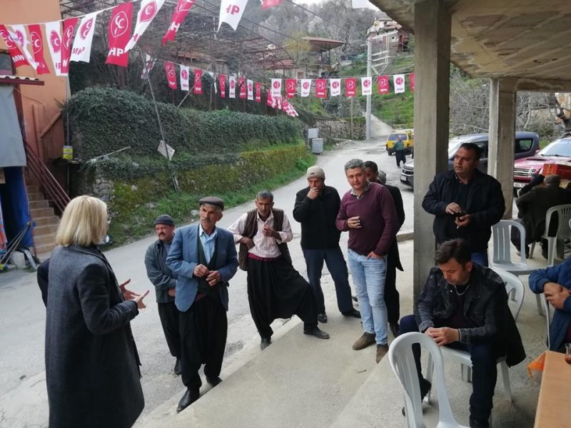 Alanya Belediye Başkan Adayı Anastasia P. Çetinkaya, Çalışıyor