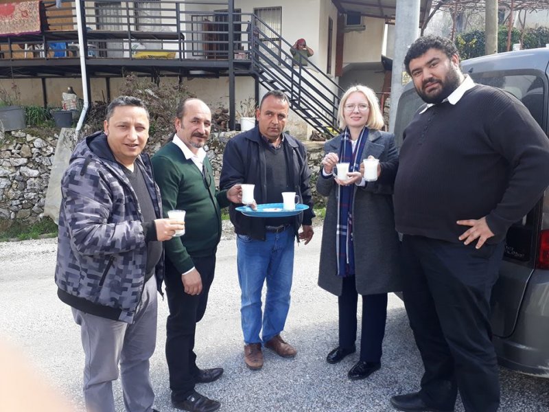 Alanya Belediye Başkan Adayı Anastasia P. Çetinkaya, Çalışıyor