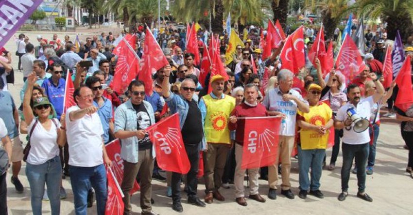 Alanya'da Fotoğraflarla 1 Mayıs Coşkusu